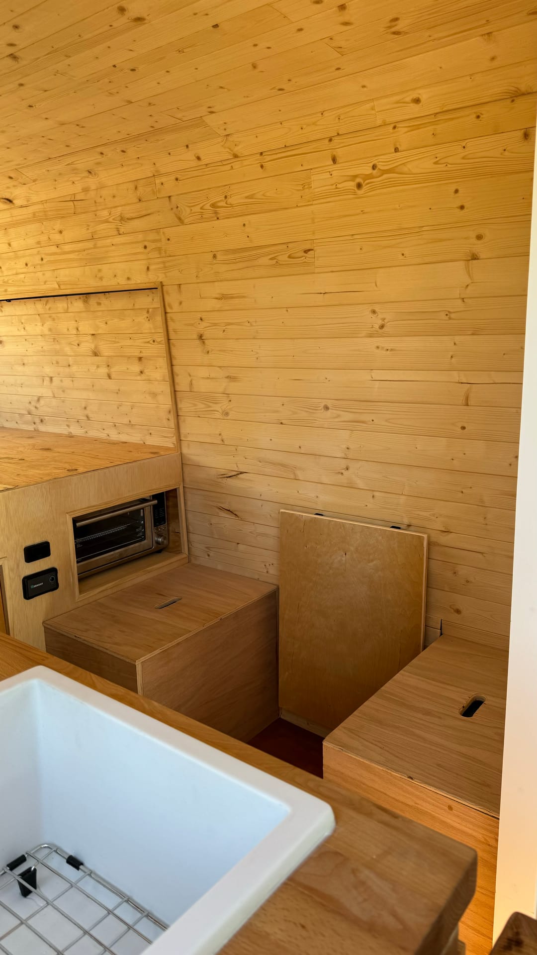 Daybreak ProMaster — cabinetry detail